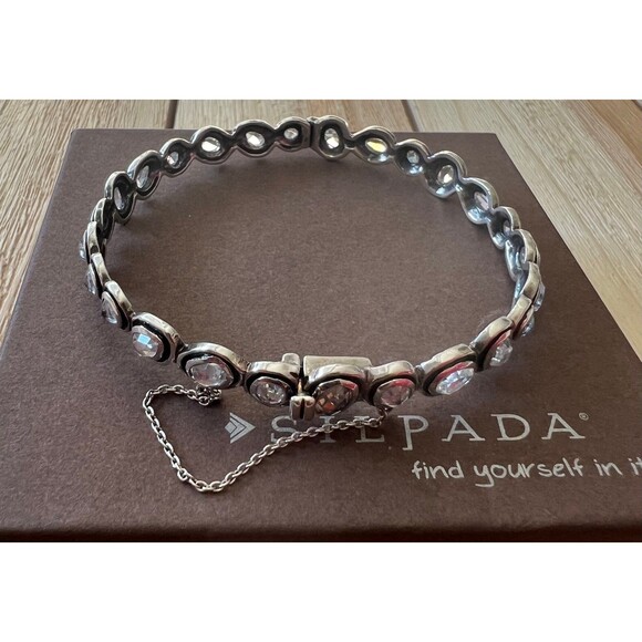 Silpada B2710 Silpada Brilliance Sterling Silver Bangle Bracelet